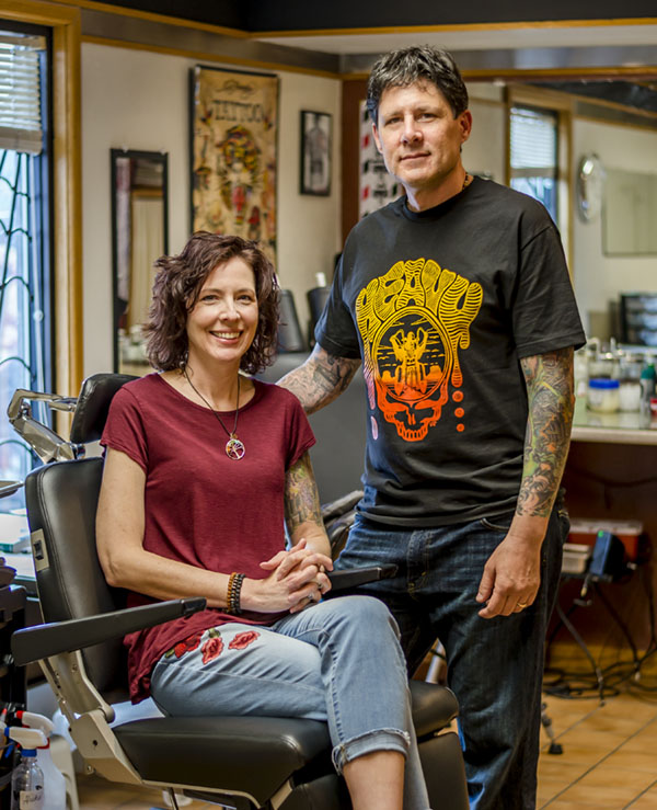 Matt and Cat Thrash - Tattoo Shop Owners