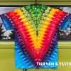 “Classic V #1” Small Rainbow T-shirt by Matt Thrash