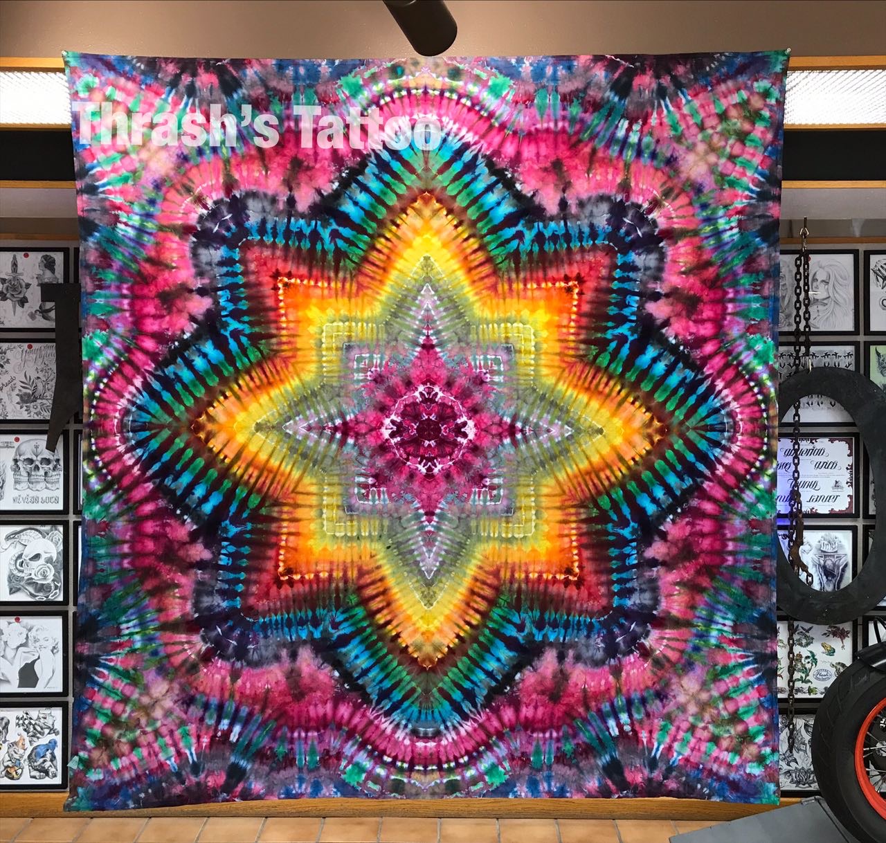 Tie Dye Tapestry 1 By Matt Thrash 5