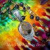 Laguna Agate “Space” Steal Your Face pendant by Matt Thrash - Image 4