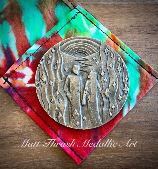 “DARK STAR” Medallic Art by Matt Thrash - Image 2
