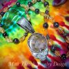 Laguna Agate “Space” Steal Your Face pendant by Matt Thrash - Image 3