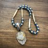 Grateful Dead SYF silver and Fairburn agate pendant by Matt Thrash - Image 2
