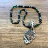Grateful Dead SYF silver and jasper pendant by Matt Thrash - Image 2