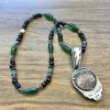 Grateful Dead SYF silver and jasper pendant by Matt Thrash - Image 4