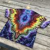 Ripping cool 3XL rainbow of power tie dye T-shirt by Matt Thrash - Image 2
