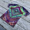 Small size diamond burst Tie Dye T-shirt by Matt Thrash - Image 2