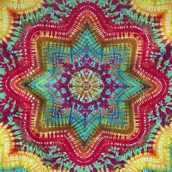 Tie Dye Tapestry by Matt Thrash    5.5 X 5.5 ft - Image 4