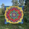 Tie Dye Tapestry by Matt Thrash    5.5 X 5.5 ft - Image 2