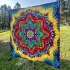 Tie Dye Tapestry by Matt Thrash    5.5 X 5.5 ft - Image 3