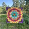 Medium Tie Dye Tapestry by Matt Thrash - Image 2