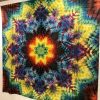 Tie Dye Tapestry #9 by Matt Thrash 5.5 X 5.5 ft - Image 3