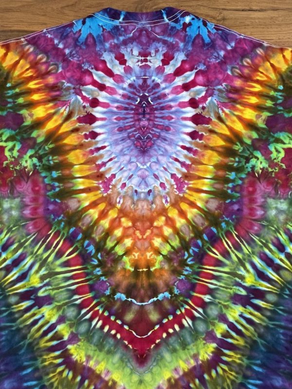 3XL Rainbow Tie Dye T-Shirt by Matt Thrash - Image 3