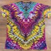 3XL wavy rainbow Tie Dye T-Shirt by Matt Thrash