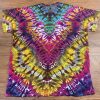 3XL wavy rainbow Tie Dye T-Shirt by Matt Thrash - Image 2