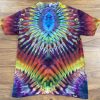 Medium size rainbow Tie Dye T-Shirt by Matt Thrash