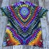 Large full color tie dye T-shirt by Matt Thrash