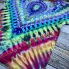 2XL classic V with double sided orbs tie dye T-shirt by Matt Thrash - Image 3