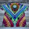 2XL classic V with double sided orbs tie dye T-shirt by Matt Thrash - Image 2