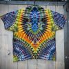 2XL triple chest orb tie dye T-shirt by Matt Thrash - Image 2