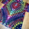 XL rainbow reverse dye T-shirt by Matt Thrash - Image 3