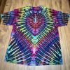 XL rainbow reverse dye T-shirt by Matt Thrash - Image 2